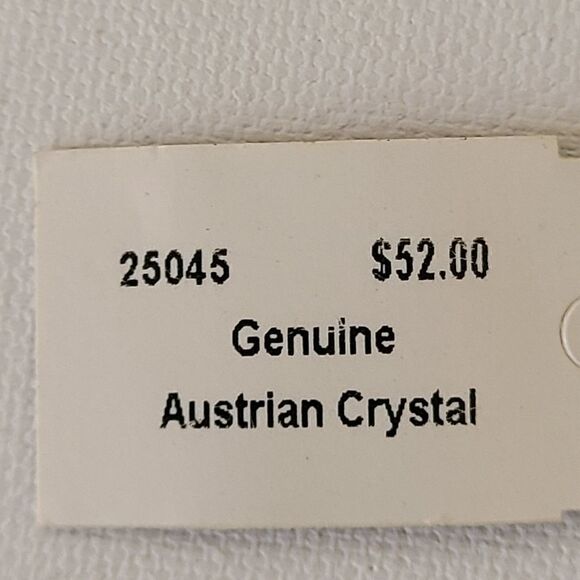 Cookie Lee Black Austrian Crystal Necklace - Picture 5 of 7